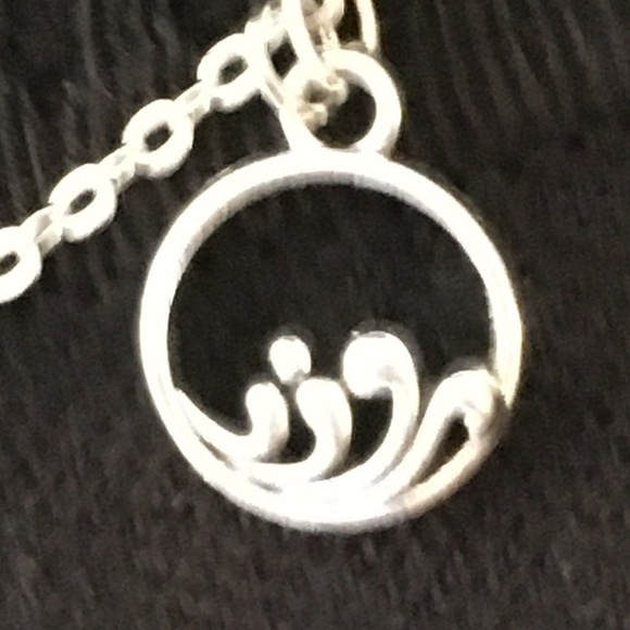 "Tropical Getaway" Handmade Charm Necklace, Beach Ocean Palm Tree Cocktail Sun - Picture 6 of 15